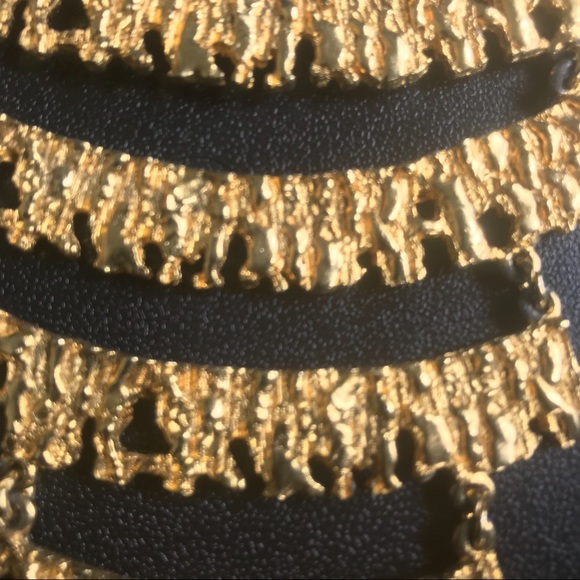 Vintage 4 tier cascading necklace - Picture 2 of 5